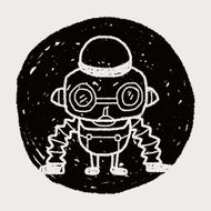 robot doodle N644