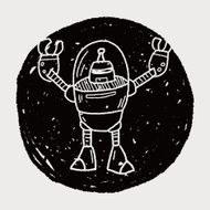 robot doodle N654