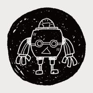 robot doodle N662