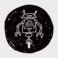 robot doodle N666