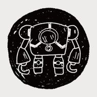 robot doodle N667