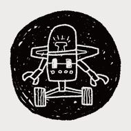 robot doodle N682