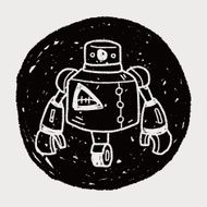 robot doodle N693