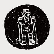robot doodle N694