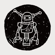 robot doodle N696