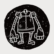 robot doodle N697
