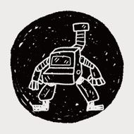robot doodle N698
