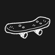 Roller skate doodle N5
