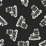 Roller skate doodle N9