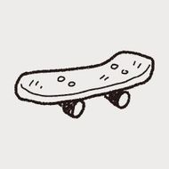 Roller skate doodle N10