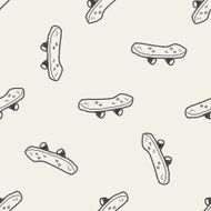Roller skate doodle N14