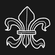 royal crest doodle N6