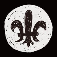 royal crest doodle N7