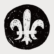 royal crest doodle N9