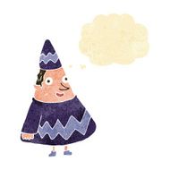 cartoon elf with thought bubble N2