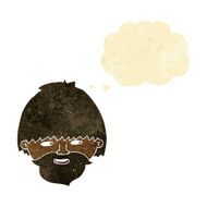 cartoon bearded man with thought bubble N5