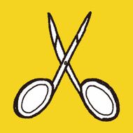 scissors doodle N7