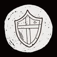shield doodle N26