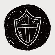 shield doodle N28