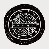 shield doodle N29