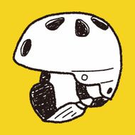 skate helmet doodle N3