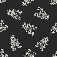 skull Doodle N66