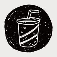 soda drink doodle drawing N10