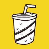 soda drink doodle drawing N15