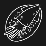 squid food doodle N3