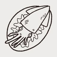 squid food doodle N5