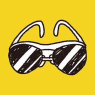sunglasses doodle N9