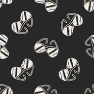 sunglasses doodle seamless pattern background