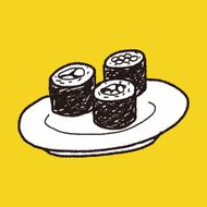 Sushi Doodle N28