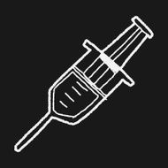 Syringes doodle drawing N6
