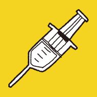 Syringes doodle drawing N9