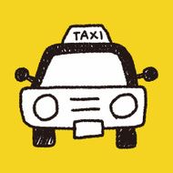 taxi doodle drawing N4