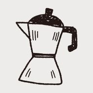 tea pot doodle drawing N12