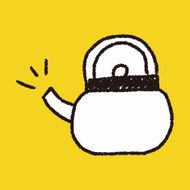 Teapot doodle drawing N7