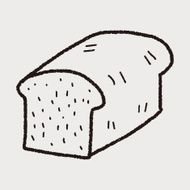 toast doodle drawing N15