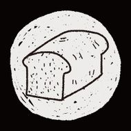 toast doodle drawing N17