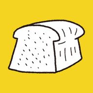 toast doodle drawing N20