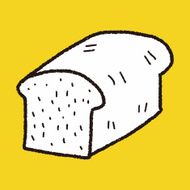 toast doodle drawing N21