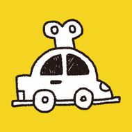 toy car doodle drawing N4