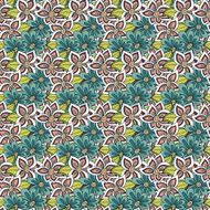 Seamless Floral Pattern (Vector)
