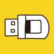 usb doodle drawing N14