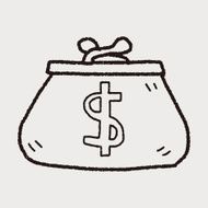 wallet doodle N4