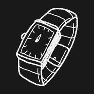 watch doodle drawing N13