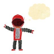 cartoon astronaut with thought bubble N16