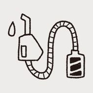 Environmental protection concept Reduce the use of gasoline re N17