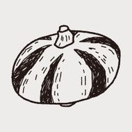 vegetable doodle N14